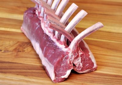 Frenched and Denuded Rack of Lamb