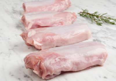 Bone-In Natural Rabbit Saddle