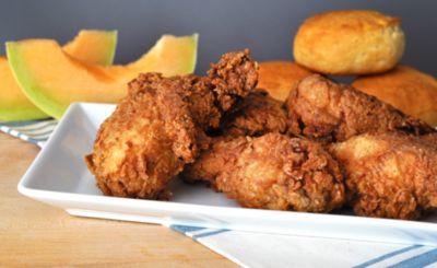Fried chickens.