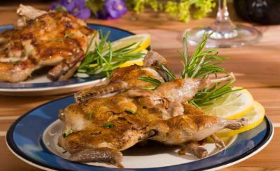 Greek-Style Grilled Quail Recipe | D'Artagnan