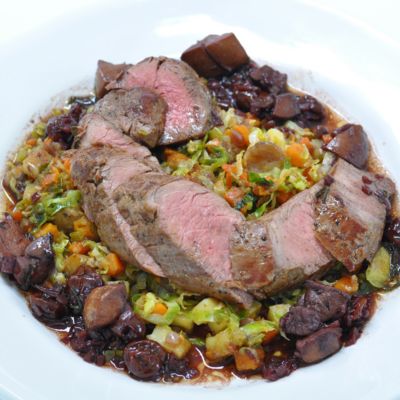 Wild Boar Tenderloins with Potato Hash Recipe D'Artagnan