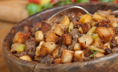 Sausage & Apple Stuffing Recipe | D'Artagnan